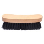 Домакински прибор - четка за почистване на дрехи с дървена дръжка и мек PVC косъм.