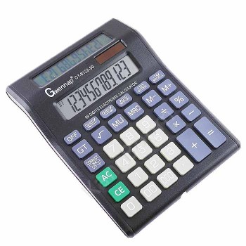 Електронен калкулатор с двоен дисплей