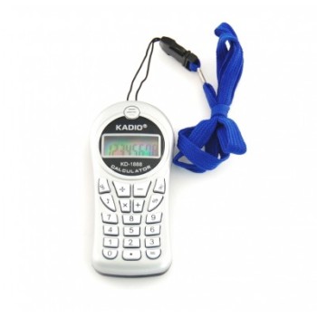 Електронен калкулатор с форма на GSM с връзка за врата