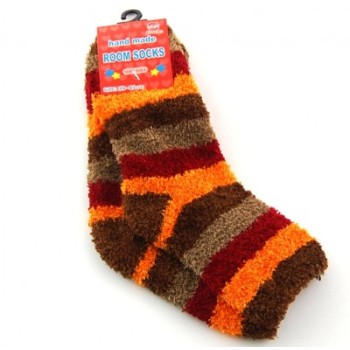 Цветни зимни дамски чорапи от полар