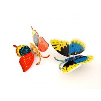Декоративна фигурка пеперуда с магнит - 9см
