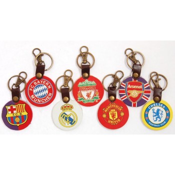 Сувенирен гумен ключодържател - емблема на футболен клуб