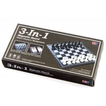 Красив магнитен шах с размери - 25х25 см