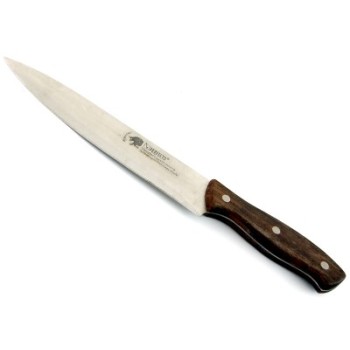 Домакински нож с дървена дръжка