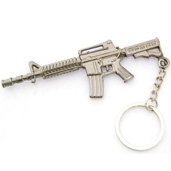Сувенирен метален ключодържател - серия пушки - 7см