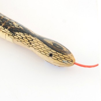 Сувенирна дървена змия - гъвкава - 70см