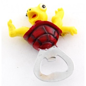 Сувенирна фигурка костенурка с магнит и отварачка - 9см х 7см