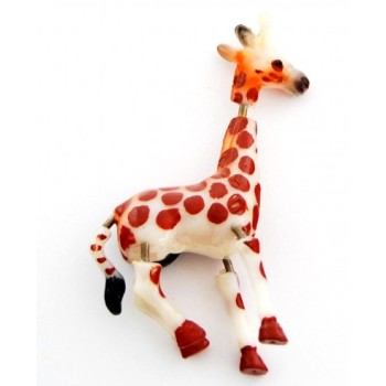 Сувенирна фигурка  жираф с магнит - 6см