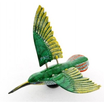 Сувенирна фигурка колибри с магнит - 11см