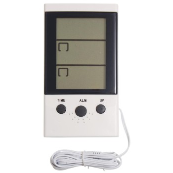 Електронен термометър с датчик за външна и вътрешна температура
