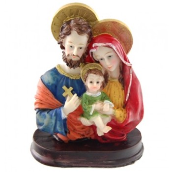 Декоративна фигурка гипс - Дева Мария, Йосиф и малкия Иисус