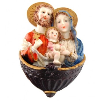 Декоративна фигурка гипс - Дева Мария, Йосиф и бебето Исус