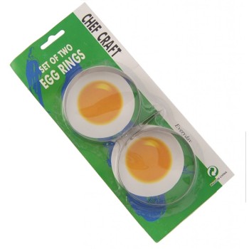 Домакински прибор - два броя метални формички за пържене на яйца