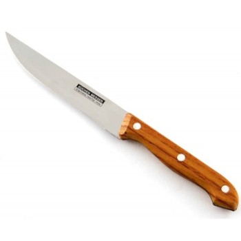 Домакински нож с дървена дръжка