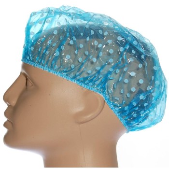 Найлонова шапка за баня, подходяща и за предпазване на косата от намокряне и при третиране