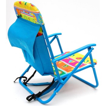 Сгъваемо столче с носеща конструкция -  метал, седалка - текстил с различни мотиви