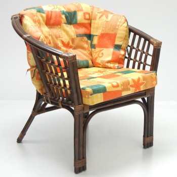 Комплект мебели - натурален ратан в цвят венге