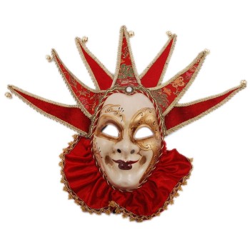 Декоративна маска, изработена от порцелан