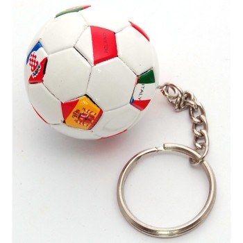 Сувенирен ключодържател -  футболна топка - 4см