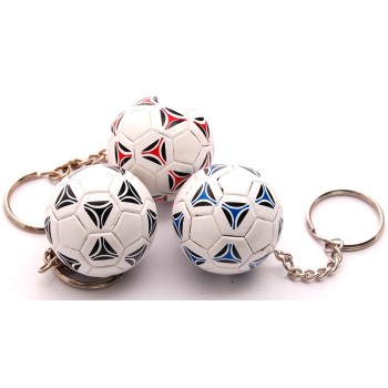 Сувенирен ключодържател - кожена футболна топка - 4см
