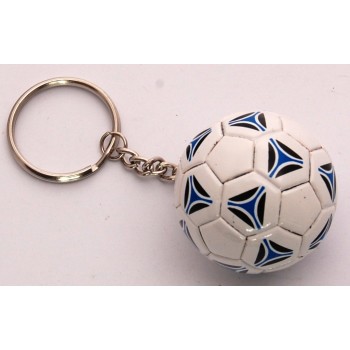 Сувенирен ключодържател - кожена футболна топка - 4см