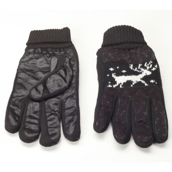 Зимни мъжки ръкавици с еластичен маншет и подплата