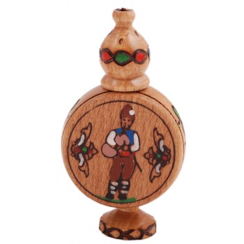 Традиционна дървена българска бъкличка
