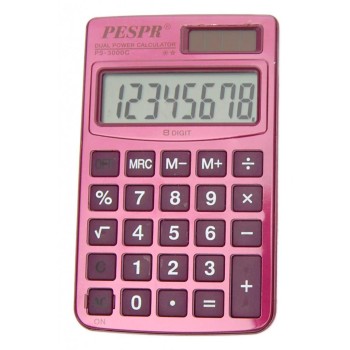 Цветен електронен калкулатор: - осем разряден дисплей, - извършва основни математически действия, - бутон за %, - бутон за корен квадратен