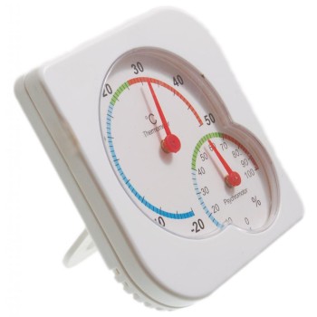 Настолен термометър с мерител на влажноста и поставка