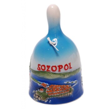 Сувенирна камбанка с релеф - Созопол, България
