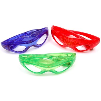Светещи карнавални очила - спортна форма без стъкла