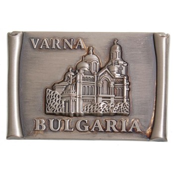Сувенирна метална фигурка с магнит - Варна
