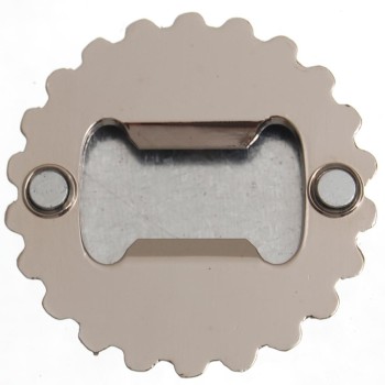 Сувенирна метална отварачка с магнит - капачка - Созопол