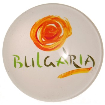 Сувенирна магнитна фигурка - лого България