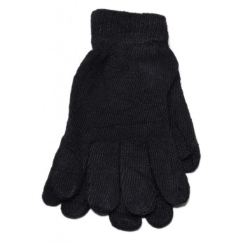 Плетени зимни ръкавици с еластичен маншет