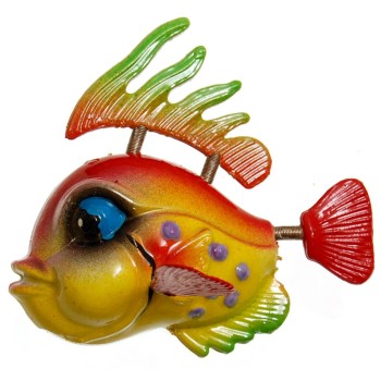Сувенирна фигурка с магнит - риба - 5