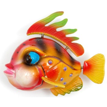 Сувенирна фигурка с магнит - риба - 8