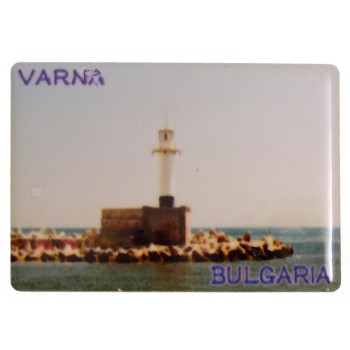 Сувенирна магнитна фигурка - морски фар - Варна