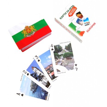 Сувенирни карти за игра - изгледи от красивото българско черноморие