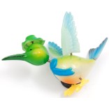 Сувенирна фигурка с магнит - птичка с шапка - 11см