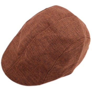 Лятна шапка тип каскет от плат с мини козирка