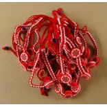 Мартеница плетена гривна с орнаменти