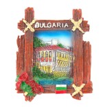 Декоративна фигурка с магнит - стара българска къща, България