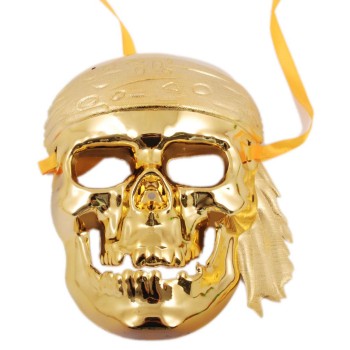 Декоративна стилна маска - тип домино - череп