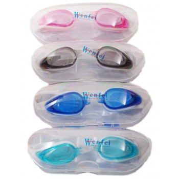 Цветни очила за плуване със силиконови уплътнители