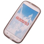 Калъф за телефон Samsung Galaxy 3, изработен от здрав и устойчив силикон - черен