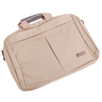 Елегантна чанта за лаптоп с  допълнителни отделения - за аксесоарите на вашия компютър и регулируема презрамка за лесно и удобно носене 