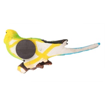 Сувенирна магнитна фигурка - папагал върху клон