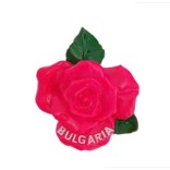Декоративна фигурка с магнит във формата на роза - България