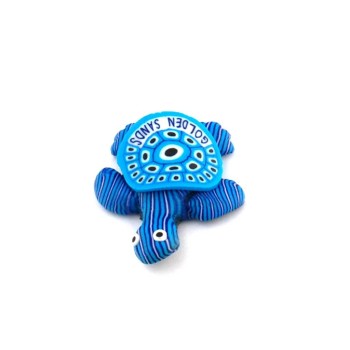 Сувенирна гумена фигурка с магнит - костенурка